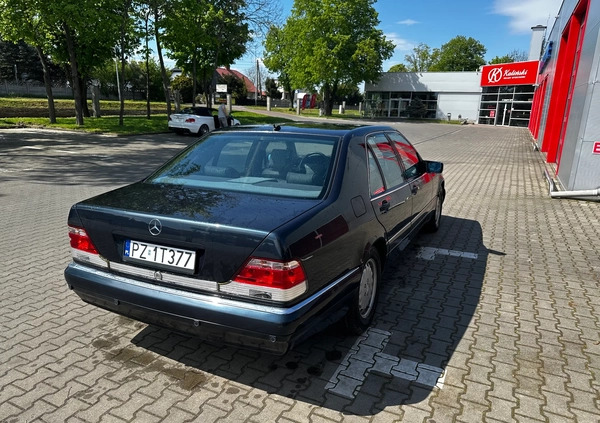 Mercedes-Benz Klasa S cena 59900 przebieg: 269500, rok produkcji 1996 z Głowno małe 121